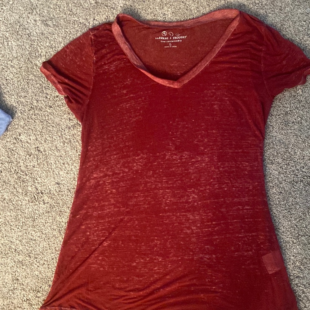 Threads 4 thought sheer short sleeve tee